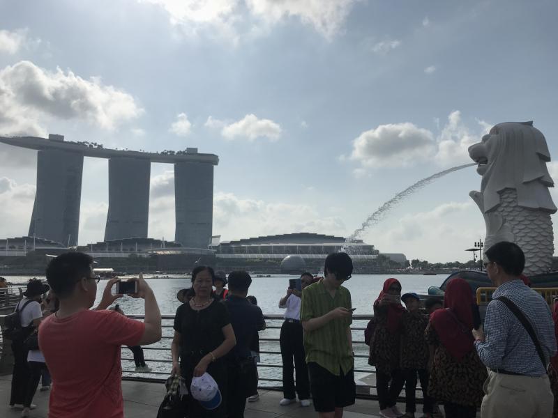 マーライオンとベイサンズ