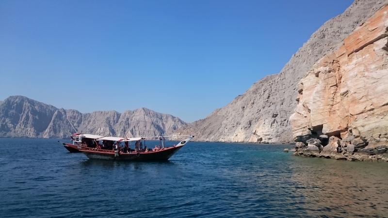 ハサブのダウ船クルーズ