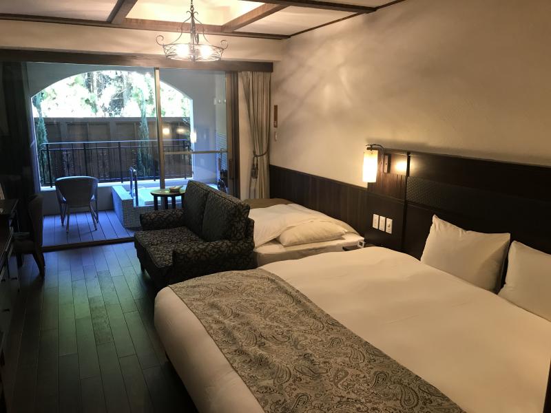 ラビスタ霧島ヒルズの露天風呂付客室